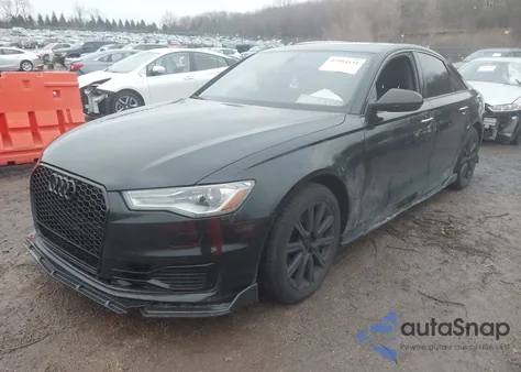 2016 Audi A6 2.0T Premium Plus z USA, uszkodzony, nr VIN WAUGFAFC4GN014014